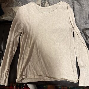 Time and Tru Light Beige Top